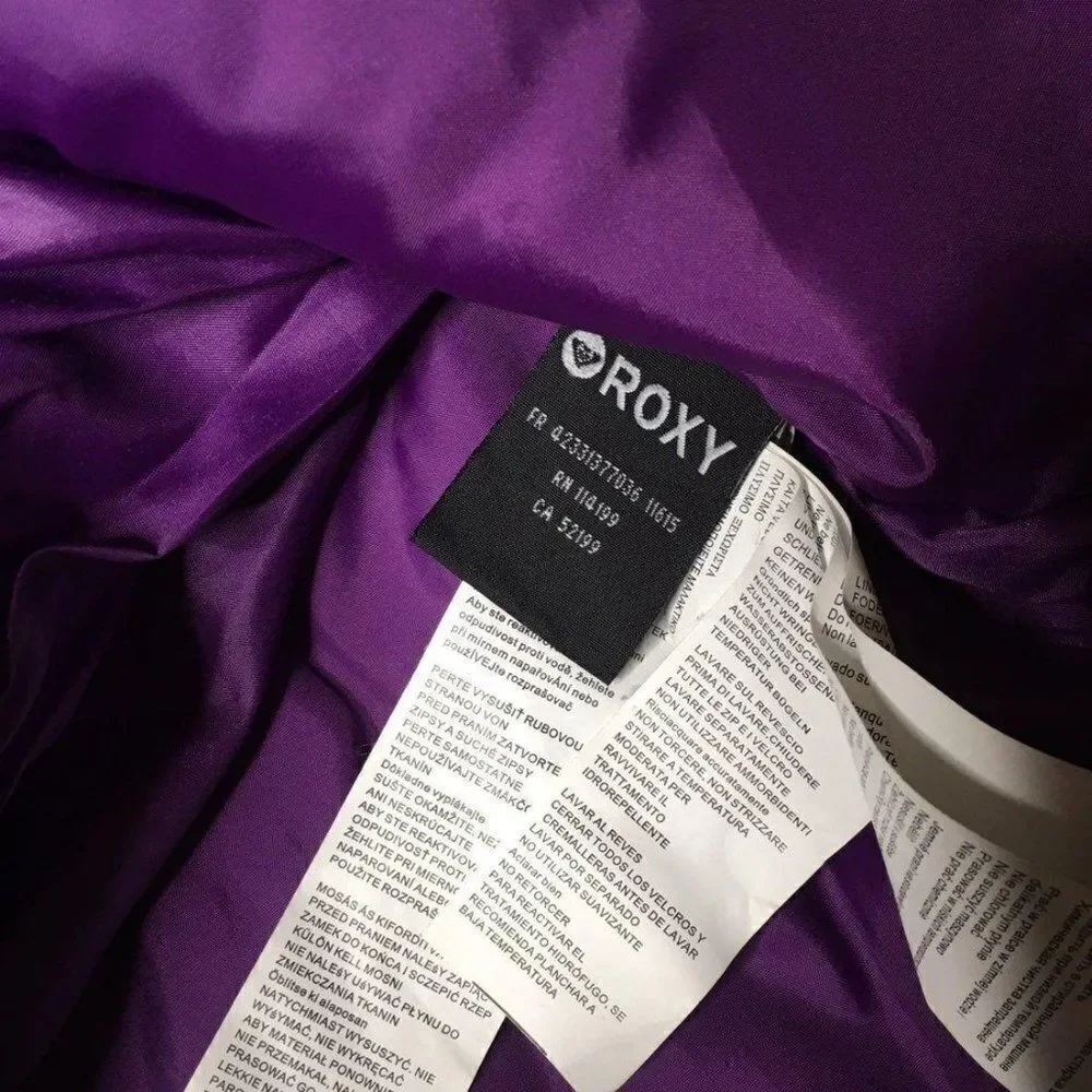 Roxy ski jacket girls size L